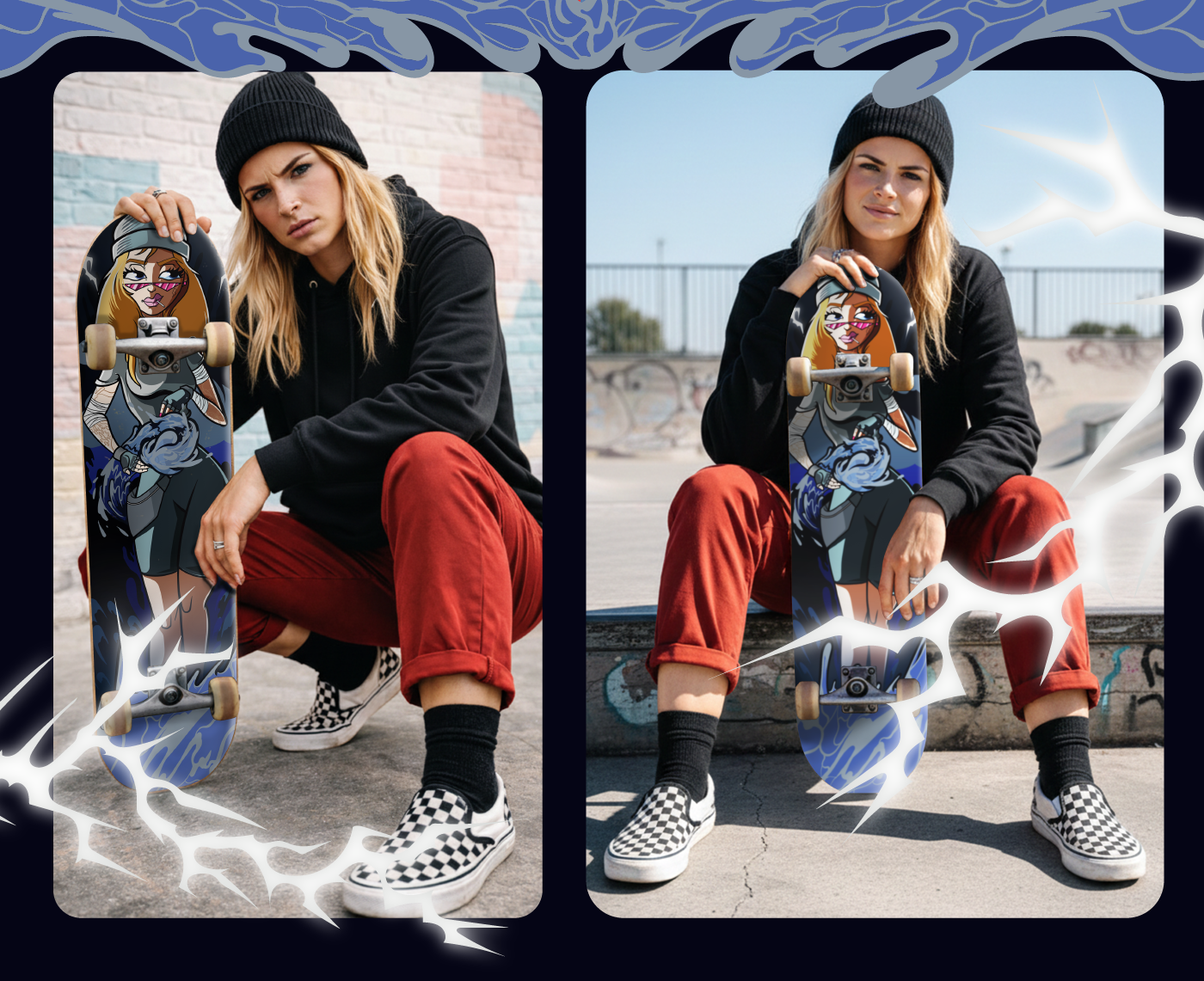 custom skateboard deck Skater